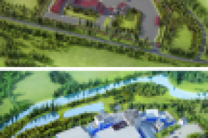 Моделирование территории предприятий, заводов, производства