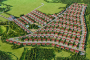 Модель Коттеджного поселка под названием  д.Пески