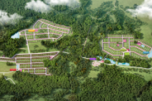 Визуализация области трех генпланов для презинтации