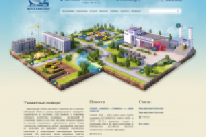 Визуализация производства и услуг строительной компании