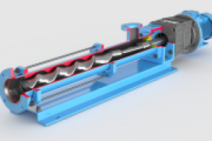 Визуализация нефтяного насоса по чертежу.