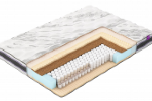 Ортопедический матрас в разрезе