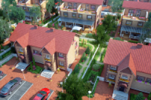 Профессионалная визуализация  коттеджного поселка