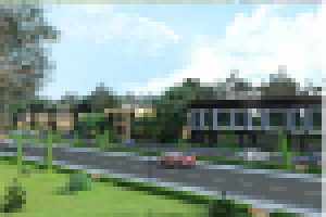 3D Визуализация  нового обустроенного района "Успенский лес "