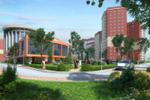 3DВизуализация нового жилого комплекса Пятиречье в г.Дмитров