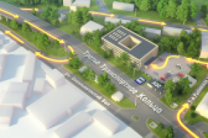 Визуализация схемы проезда для сайта lombard-car.ru