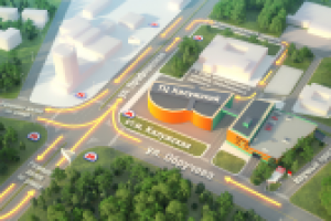 3D модель схемы проезда для сайта lombard-car.ru