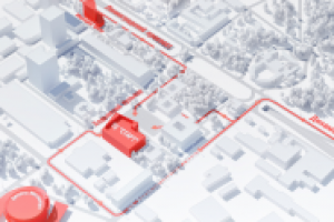 Схема проезда для торгового центра Старт