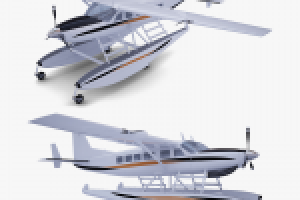 моделирование самолета амфибии