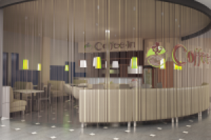 Кафе в торговом центре