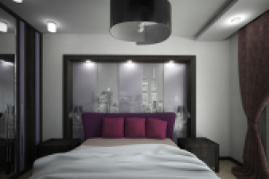 Визуализация спальни