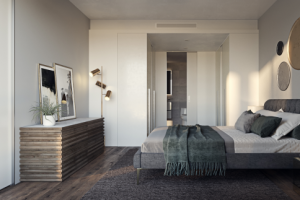 Интерьер и визуализация спальни