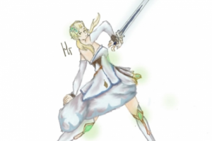 прекрасная люмин из геншин импакт