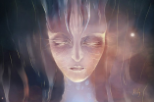 Интуитивный портрет (Digital art)