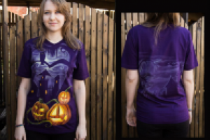 Авторская роспись акрилом.