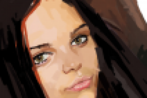 портрет девушки 3