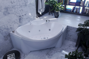 интерьер ванной комнаты 16