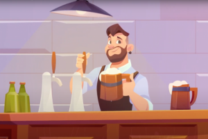 Анимационный ролик для BottleQ