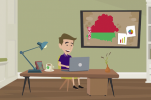 Анимационное видео для компании Brushouse