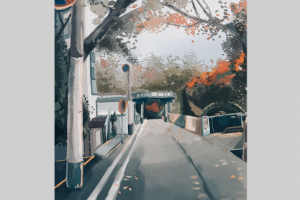 осенний город