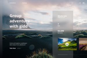 Дизайн лендинга