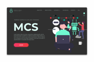 MCS темный фон