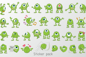 Sticker pack Mike
