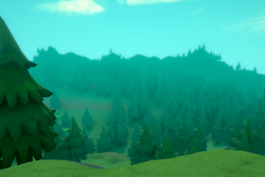 Unity low-poly Forest