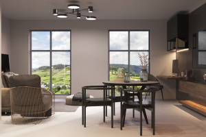 Интерьер с видом