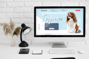 Дизайн и верстка корпоративного лендинга