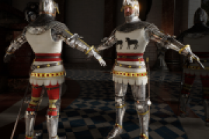 рыцарь . делал под  движок unreal 4.8