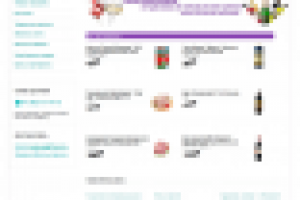 Вёрстка страниц интернет-магазина "Седьмой Континент"