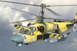 Модель вертолёта Ка-52