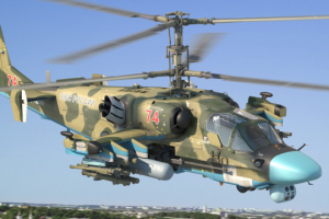 Модель вертолёта Ка-52