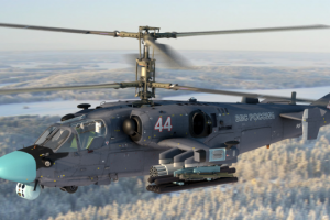 Модель вертолёта Ка-52