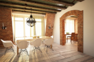 Разработка дизайна интерьера и визуализация столовой