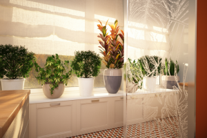 Дизайн интерьера, квартира в Москве. Кухня