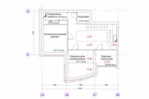 Планировочное решение для стоматологической поликлиники (2 этаж)