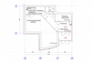 Планировочное решение для стоматологической поликлиники.