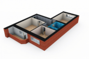 Планировка квартиры для AR-приложения