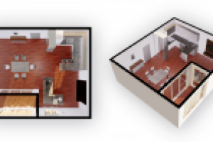 Планировка квартиры для AR-приложения