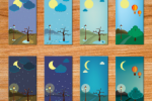 Заставки для мобильного приложения