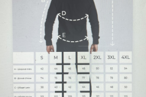 Инфографика мужской рубашки на WB