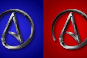 Металлический знак