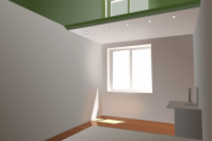 Визуализация натяжных потолков