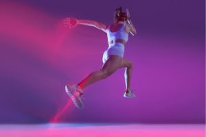 Веб баннер для акций сети спортзалов XFIT