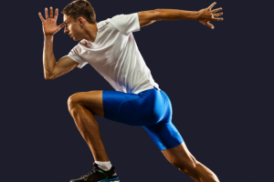 Веб баннер для акций сети спортзалов XFIT