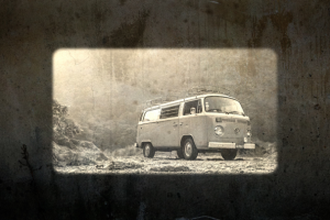 Слайд шоу старого проектора