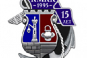 Эскиз знака «15 лет Кронштадтскому Морскому Кадетскому Корпусу»