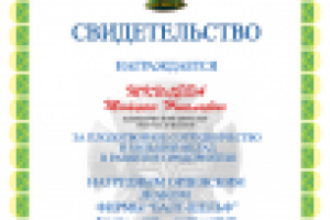 Свидетельство к нагрудному орденскому знаку фирмы «БАЛТ-ШЕЛЬФ»